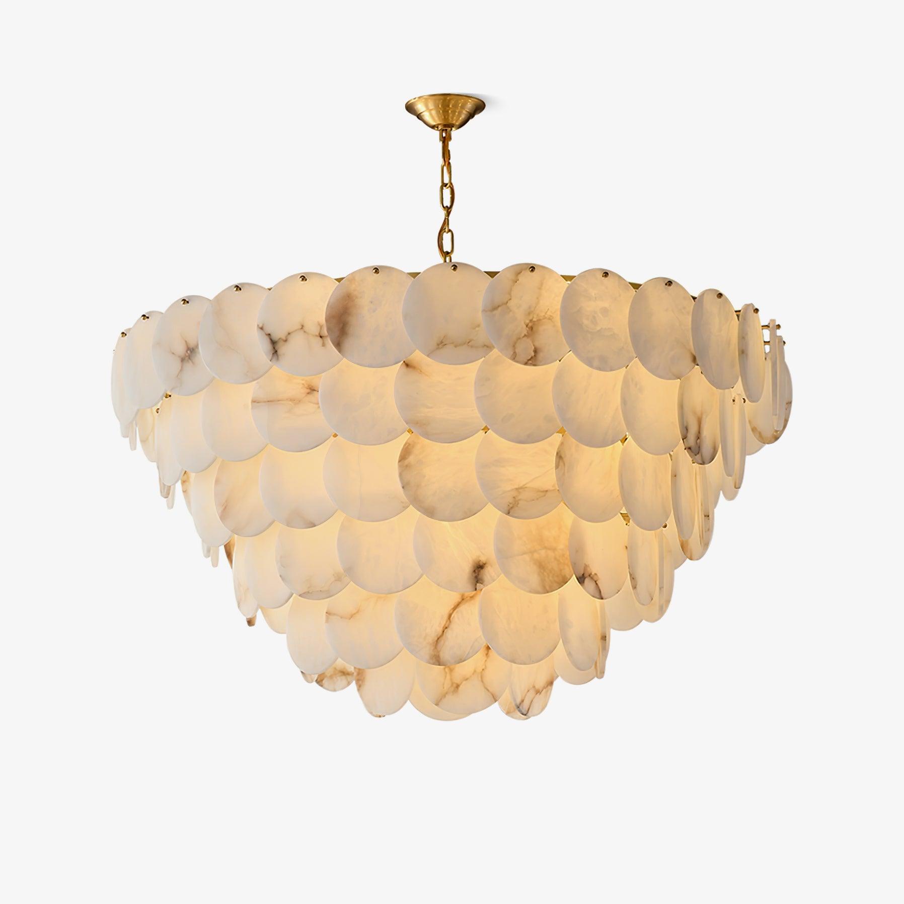 Nivarora Alabaster Chandelier