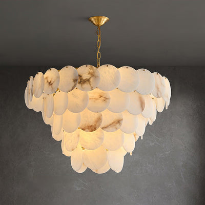 Nivarora Alabaster Chandelier