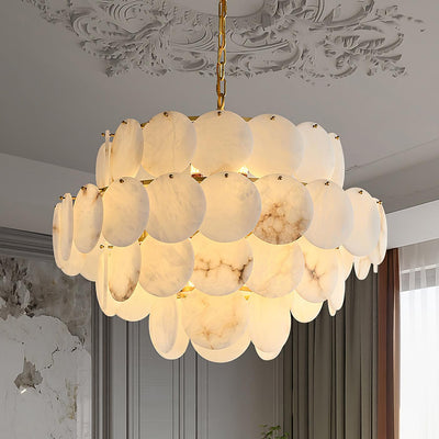 Nivarora Alabaster Chandelier