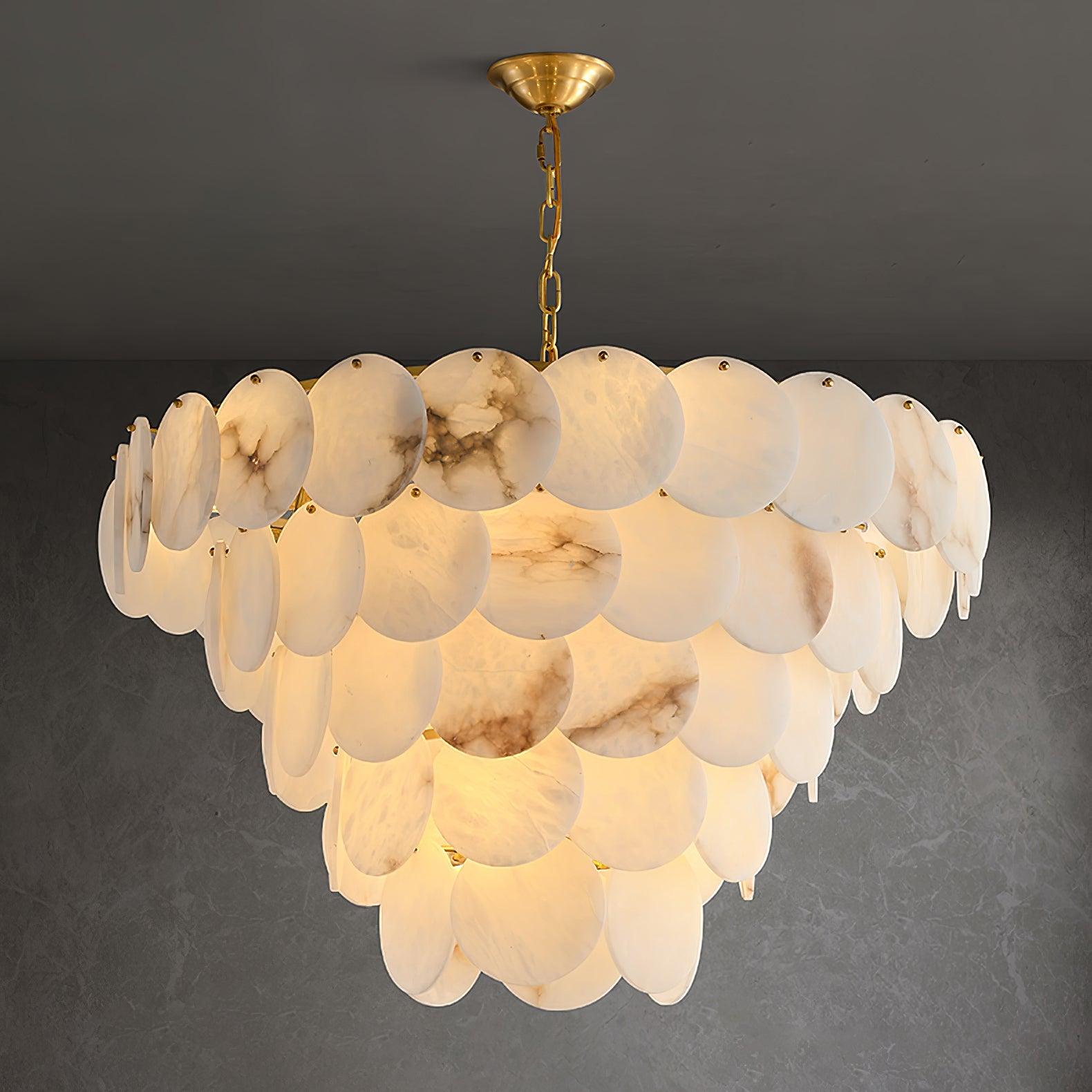 Nivarora Alabaster Chandelier