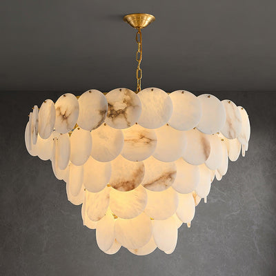 Nivarora Alabaster Chandelier
