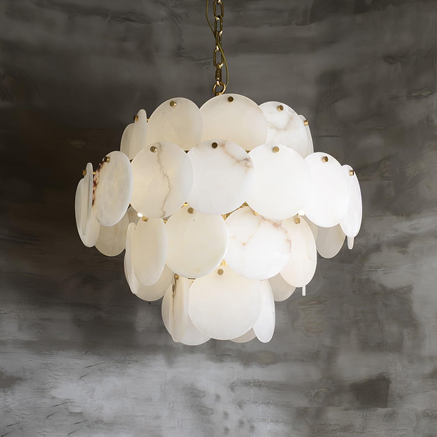 Nivarora Alabaster Chandelier