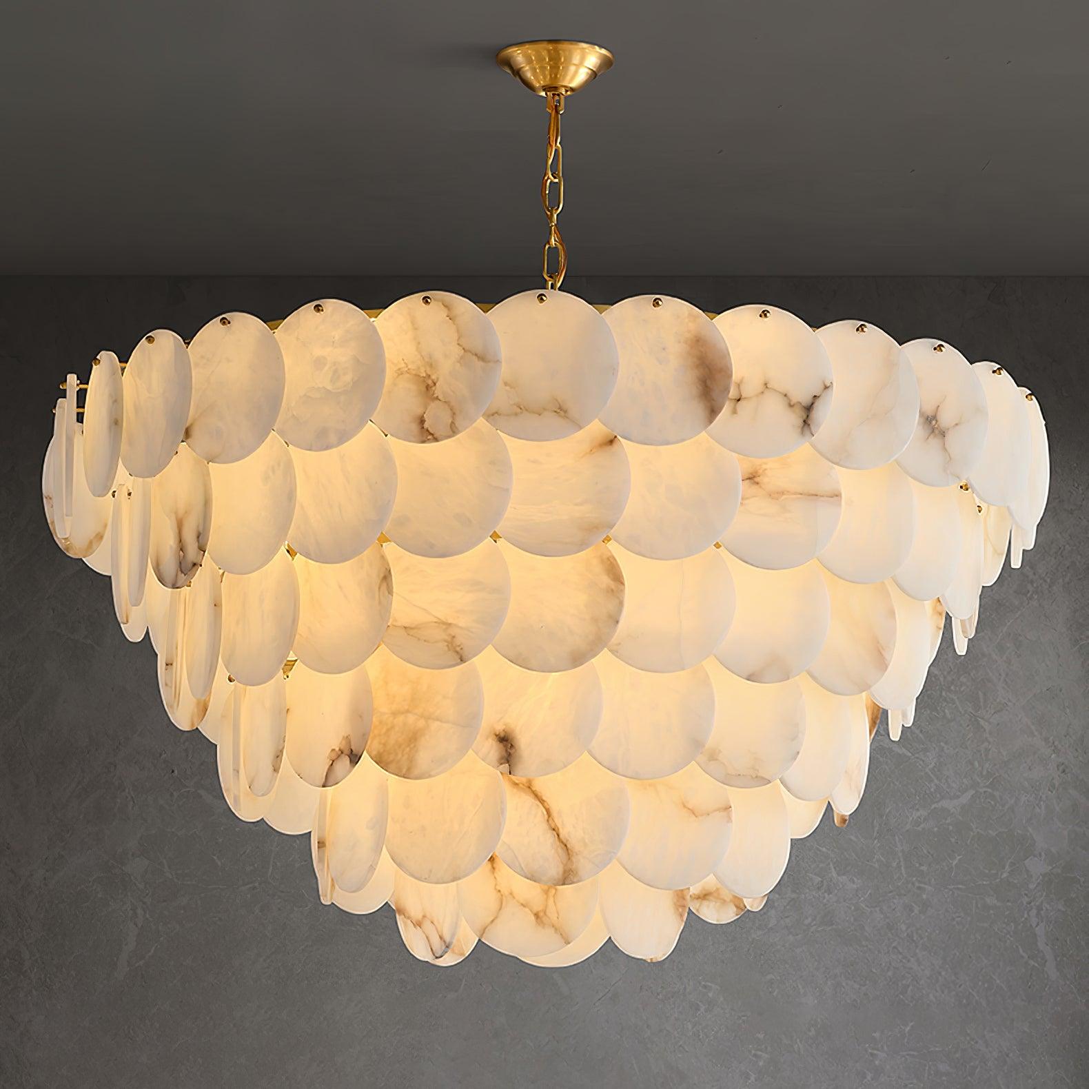 Nivarora Alabaster Chandelier