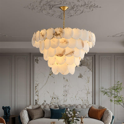 Nivarora Alabaster Chandelier