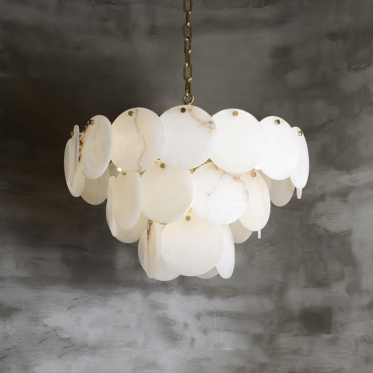 Nivarora Alabaster Chandelier