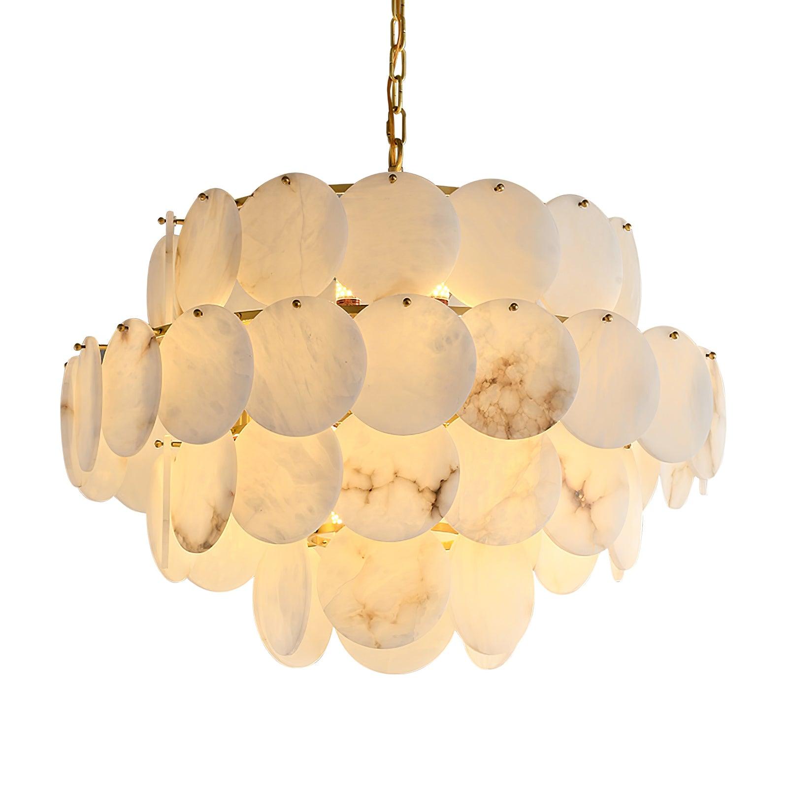 Nivarora Alabaster Chandelier
