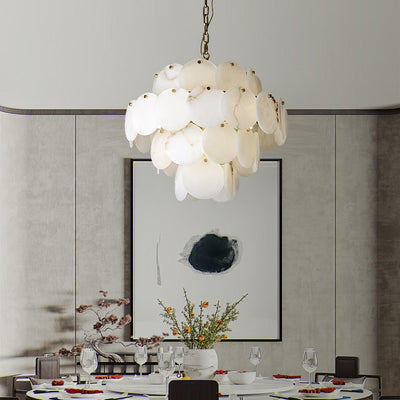 Nivarora Alabaster Chandelier