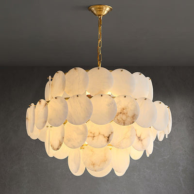 Nivarora Alabaster Chandelier