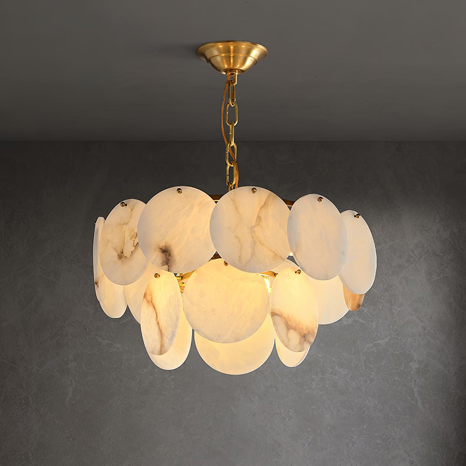 Nivarora Alabaster Chandelier