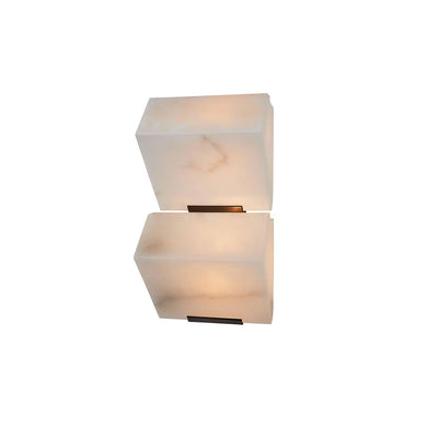 Niviella Alabaster Staircase Plug-in Wall Lamp