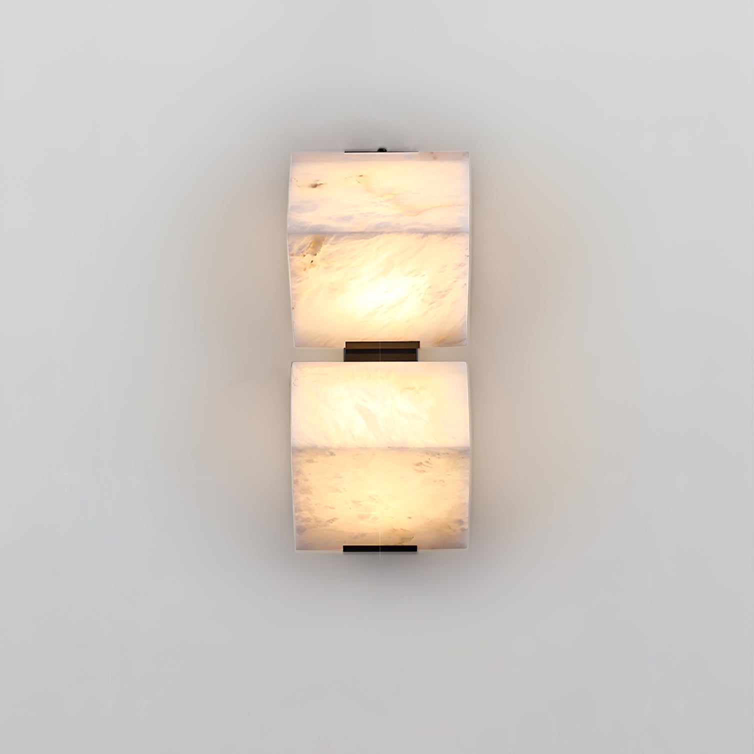 Niviella Alabaster Staircase Plug-in Wall Lamp