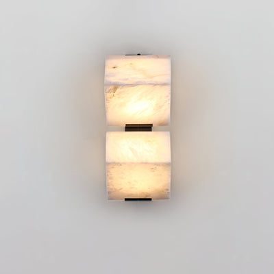Niviella Alabaster Staircase Plug-in Wall Lamp