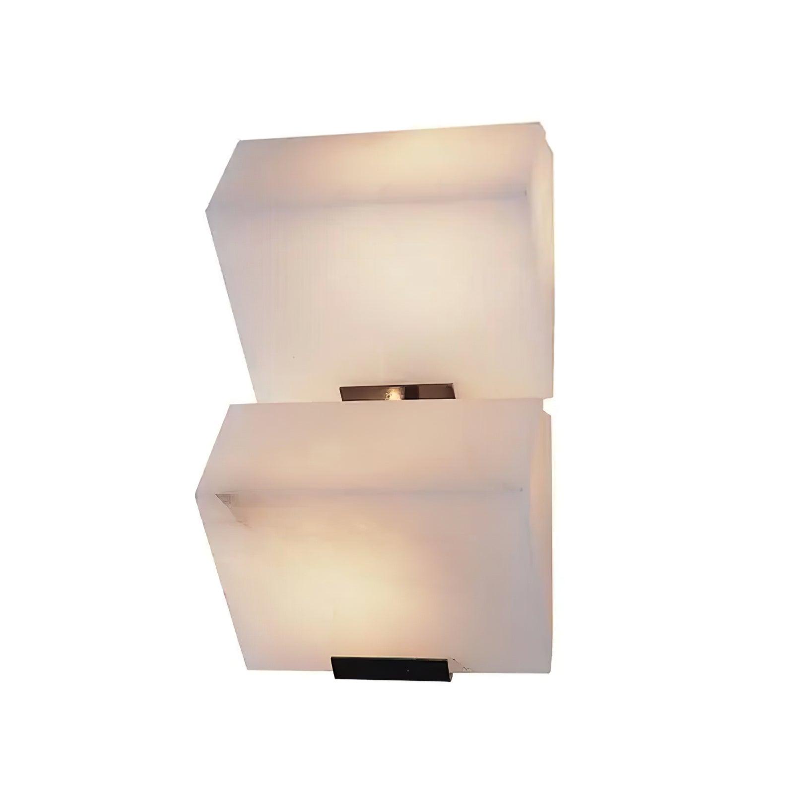 Niviella Alabaster Staircase Plug-in Wall Lamp