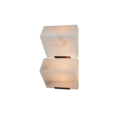 Niviella Alabaster Staircase Plug-in Wall Lamp