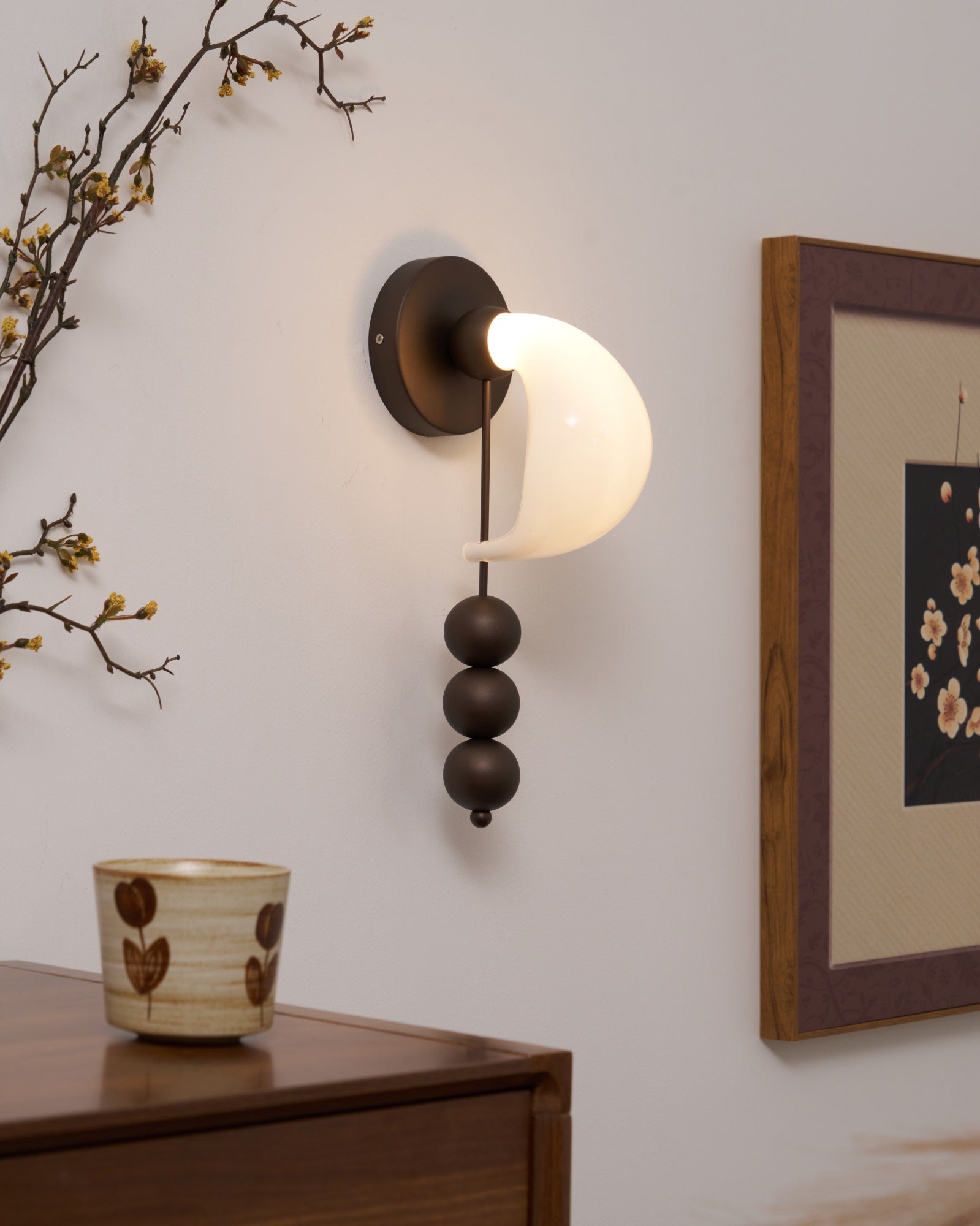 Viphaor Premium Elegance Art Glass Wall Light