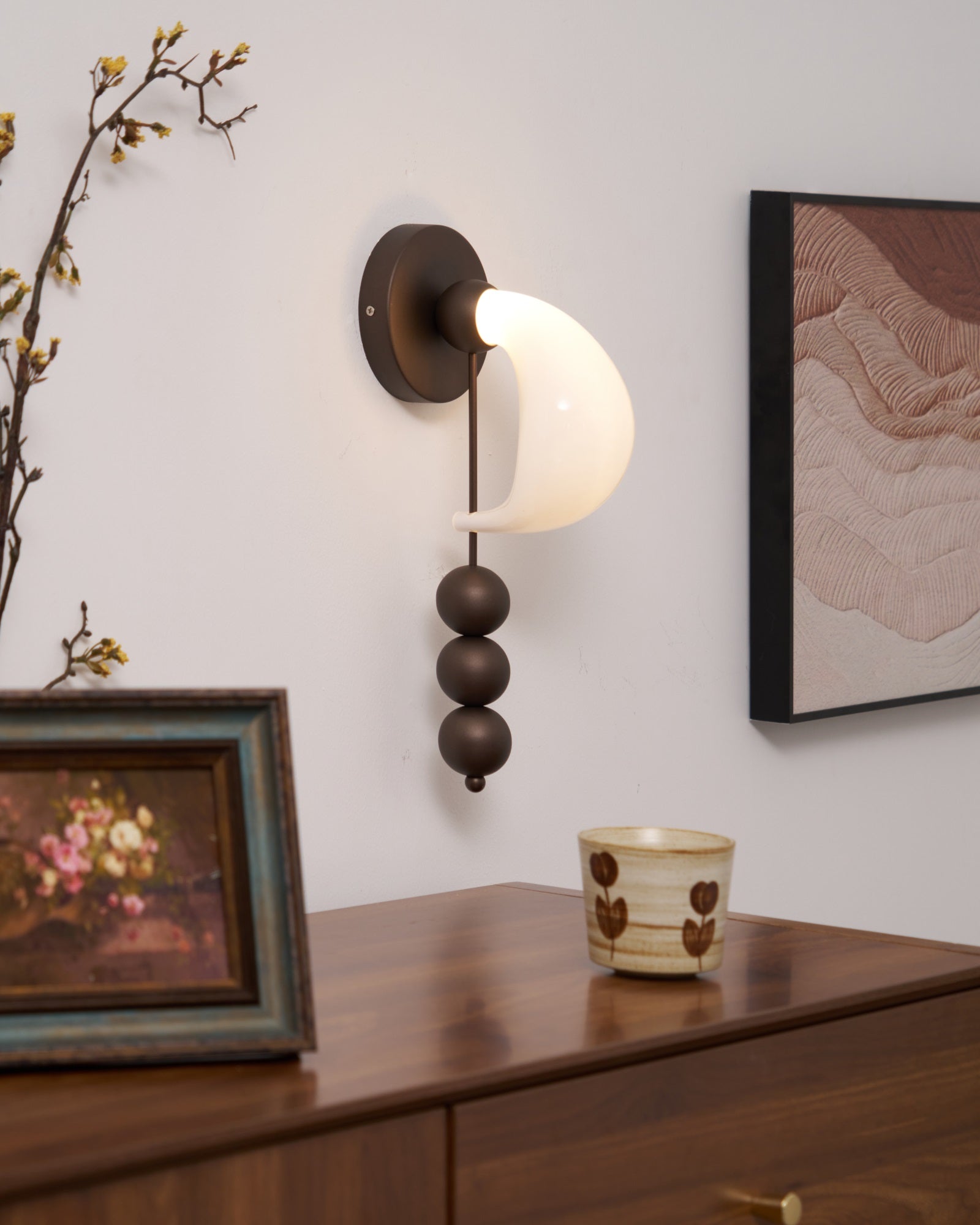 Viphaor Premium Elegance Art Glass Wall Light