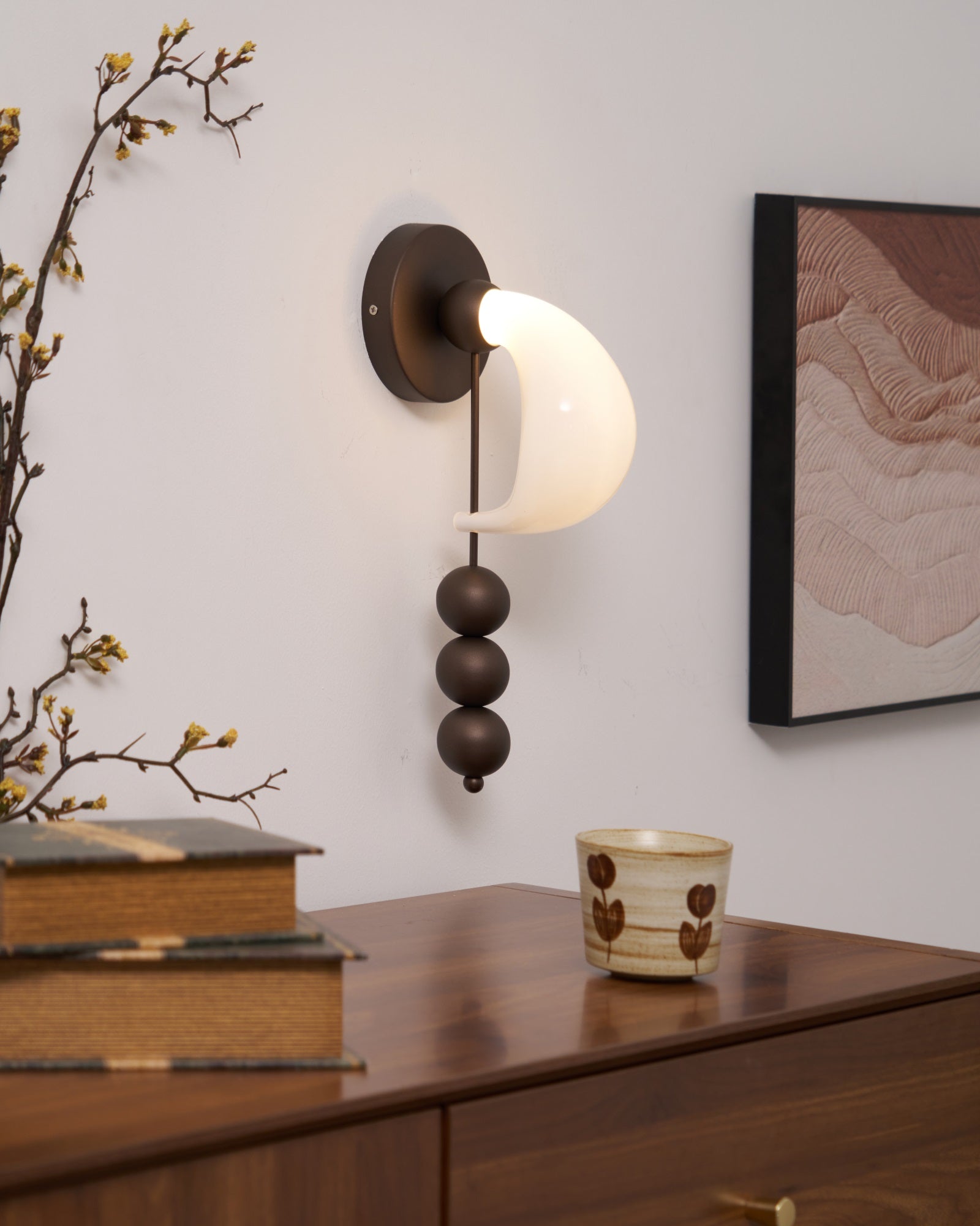 Viphaor Premium Elegance Art Glass Wall Light