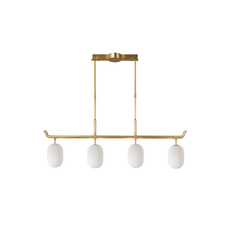 Sifuvyn Modern Geometric Glass Chandelier