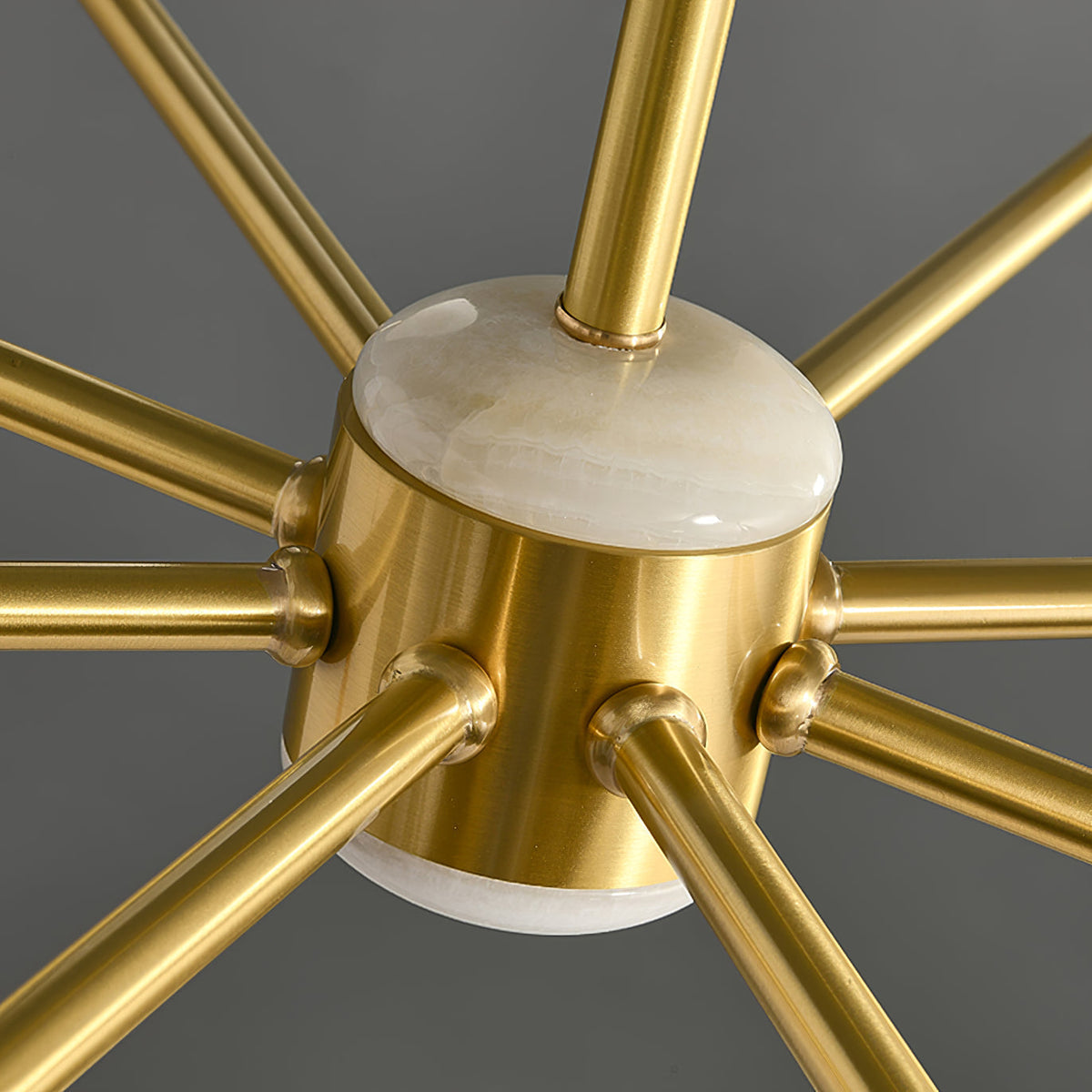 Sifuvyn Modern Geometric Glass Chandelier