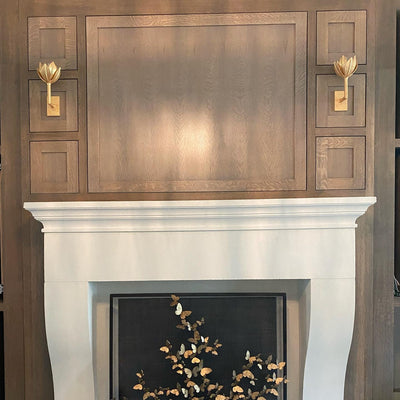Kristy Wall Lamp Flower