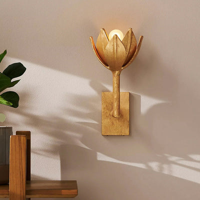 Kristy Wall Lamp Flower