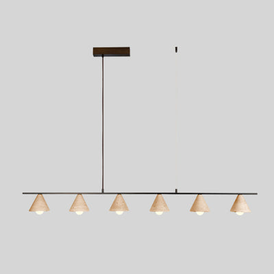Ulfuvyi Modern Minimalist Travertine Pendant Lamp