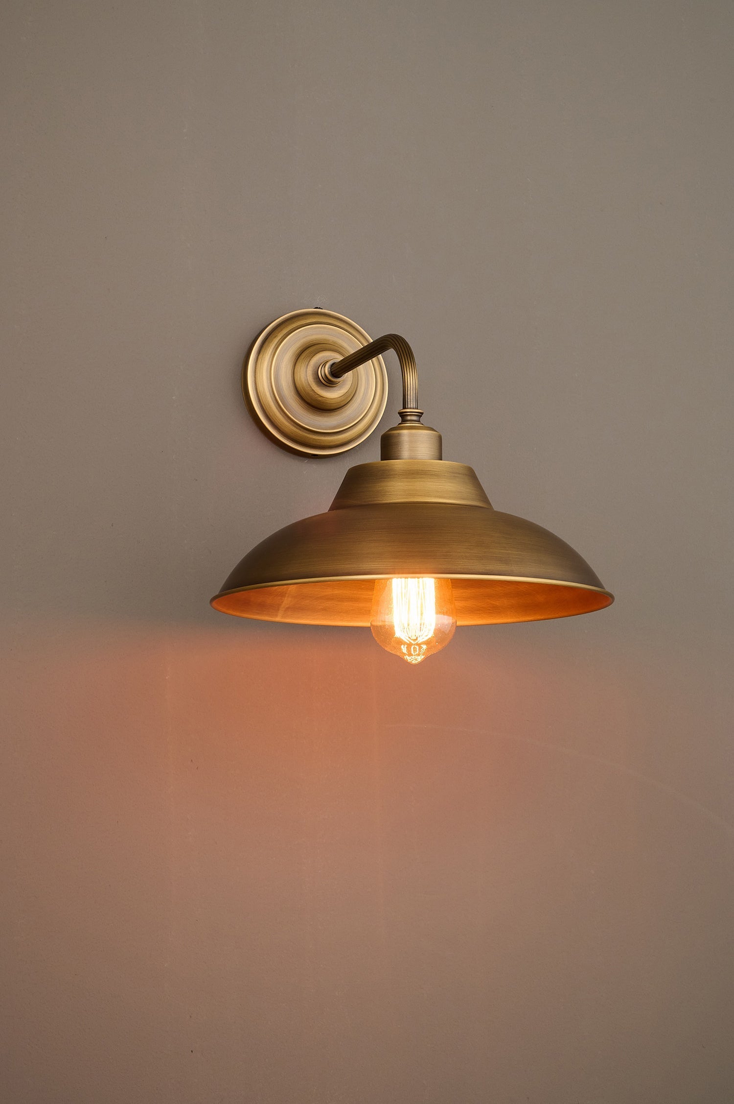 Edenmere Brass Indoor Wall Light