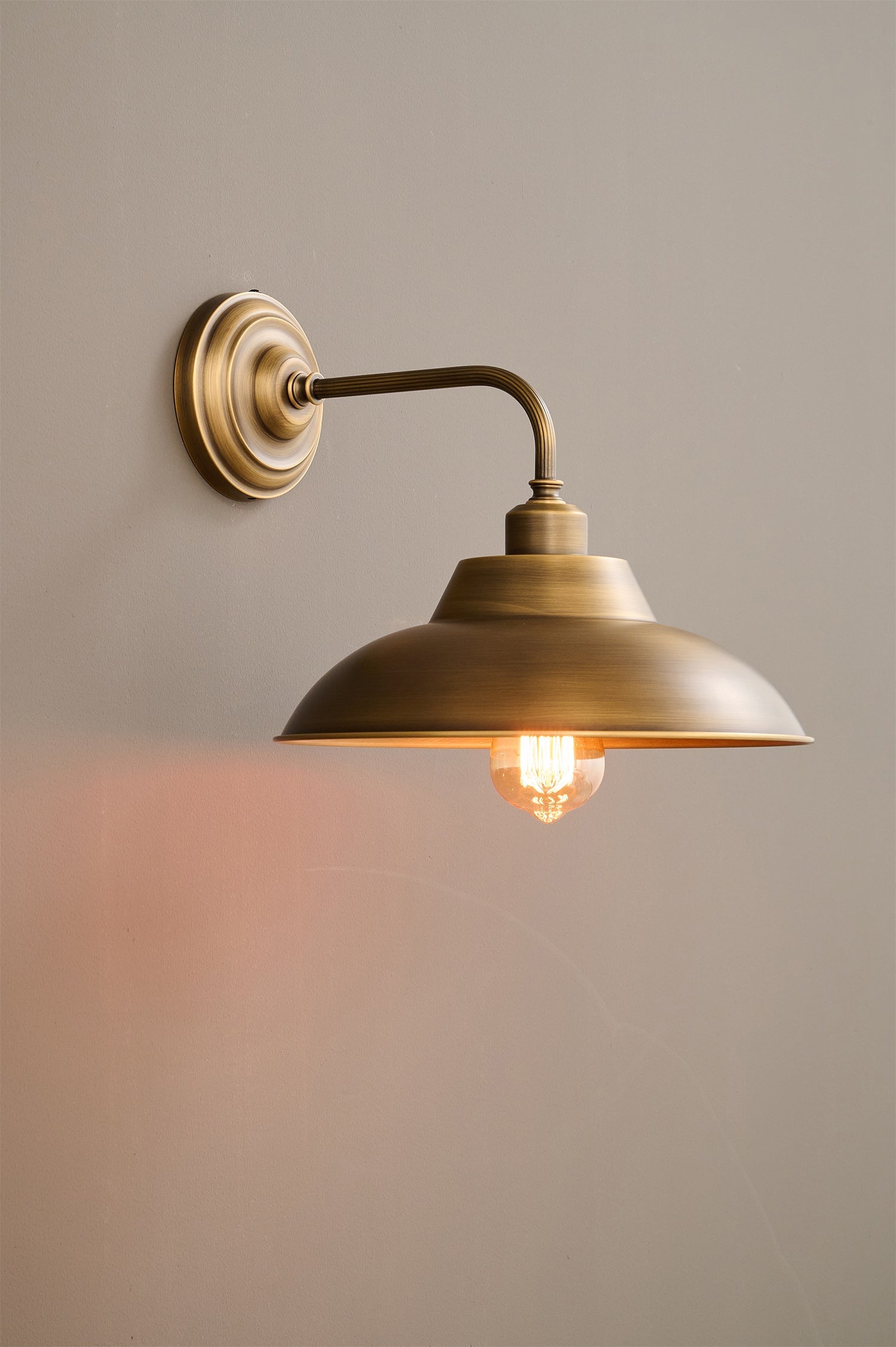 Edenmere Brass Indoor Wall Light
