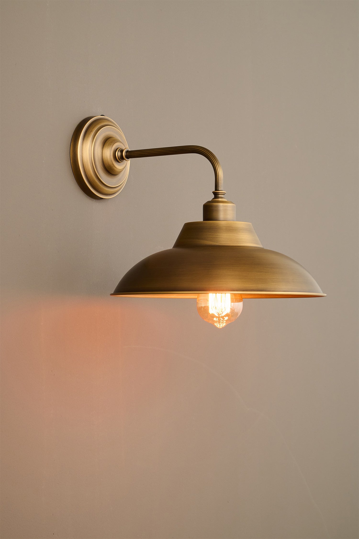 Edenmere Brass Indoor Wall Light