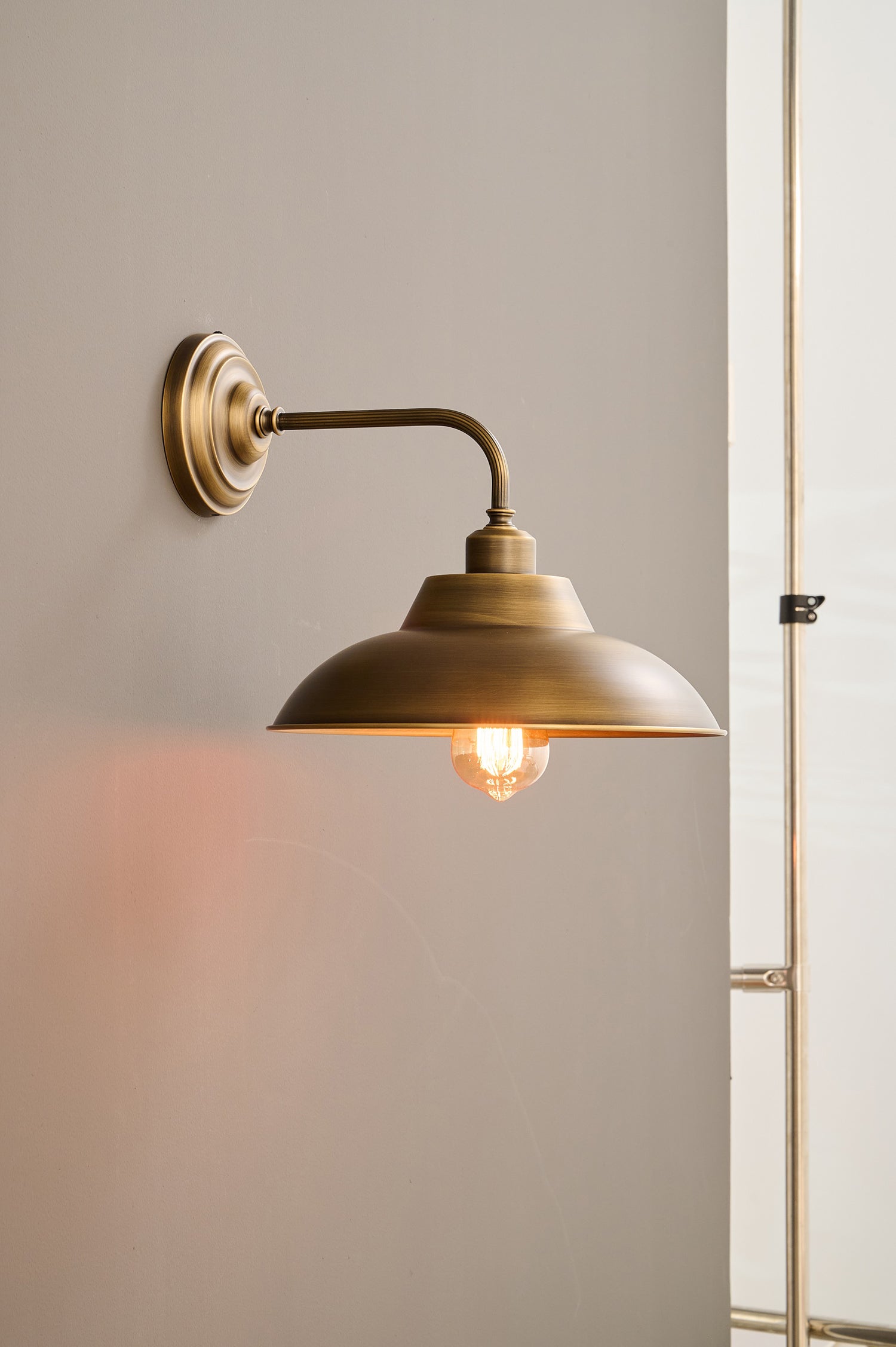 Edenmere Brass Indoor Wall Light