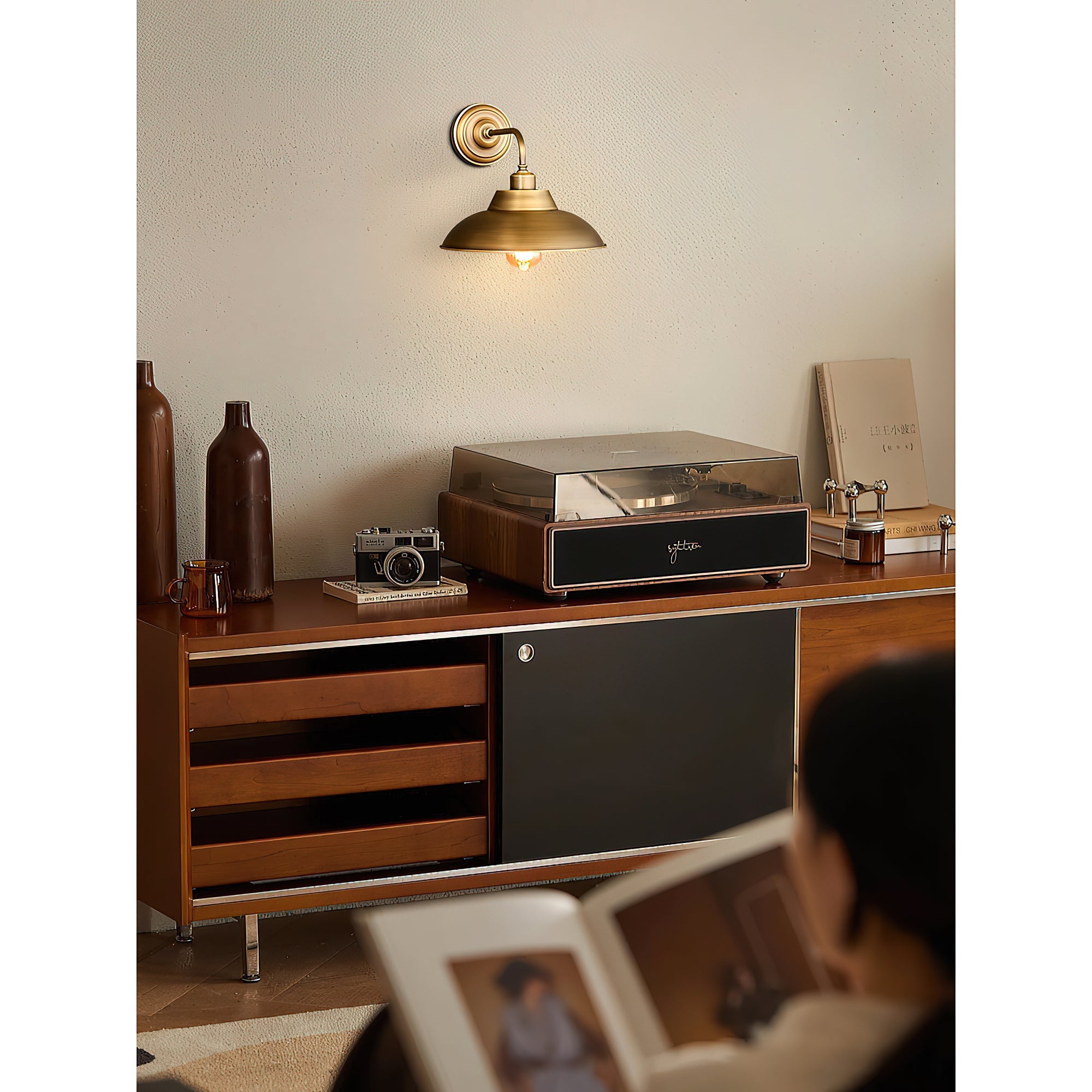 Edenmere Brass Indoor Wall Light