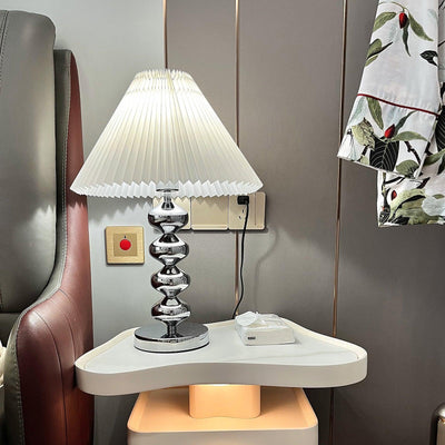 Cyris Retro Pleated Table Lamp