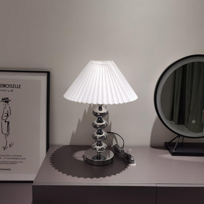 Cyris Retro Pleated Table Lamp