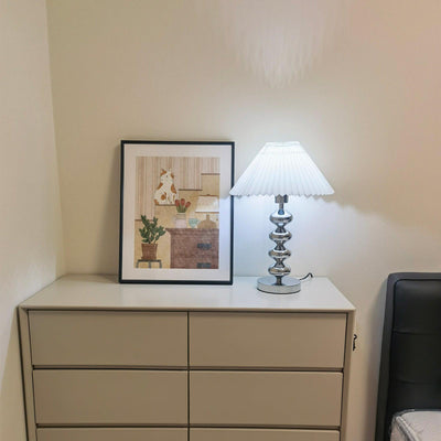 Cyris Retro Pleated Table Lamp