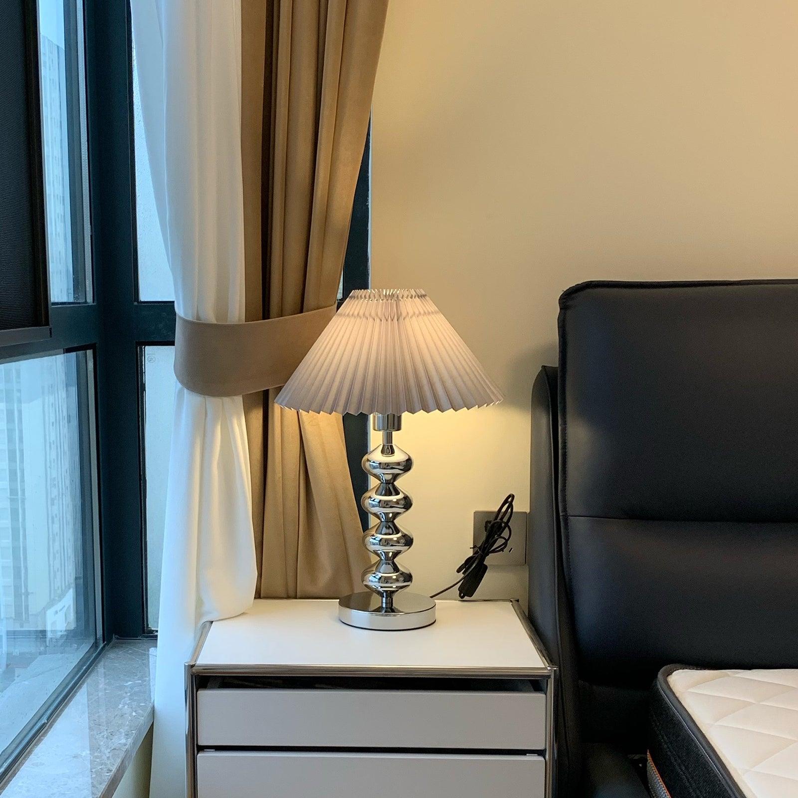 Cyris Retro Pleated Table Lamp