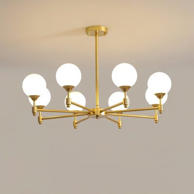 Celireon Elegant Glass Chandelier