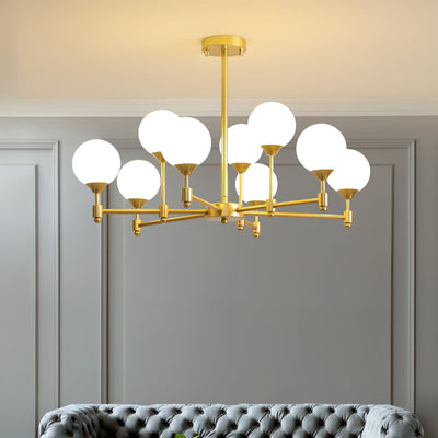Celireon Elegant Glass Chandelier