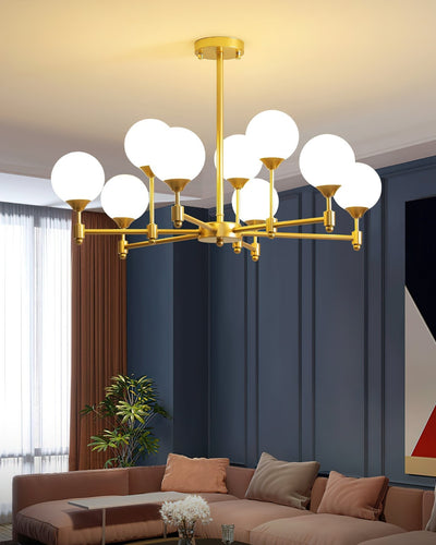 Celireon Elegant Glass Chandelier