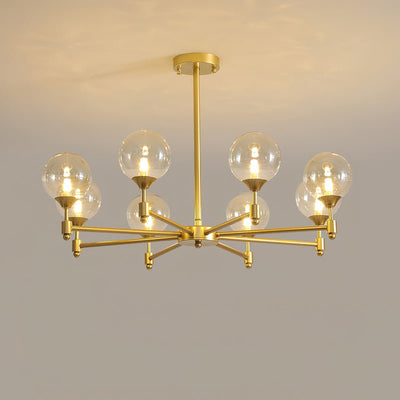 Celireon Elegant Glass Chandelier