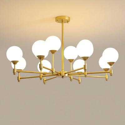 Celireon Elegant Glass Chandelier