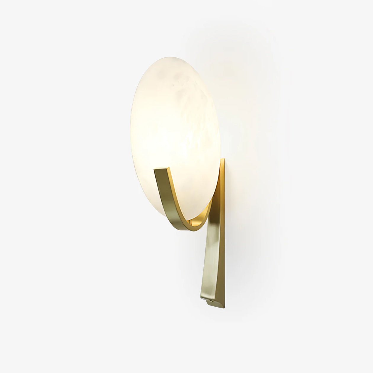 Avey Modern Alabaster Plug Wall Lamp