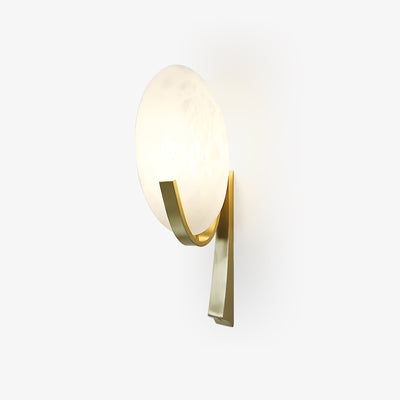 Avey Modern Alabaster Plug Wall Lamp