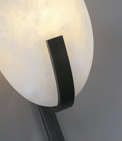 Avey Modern Alabaster Plug Wall Lamp