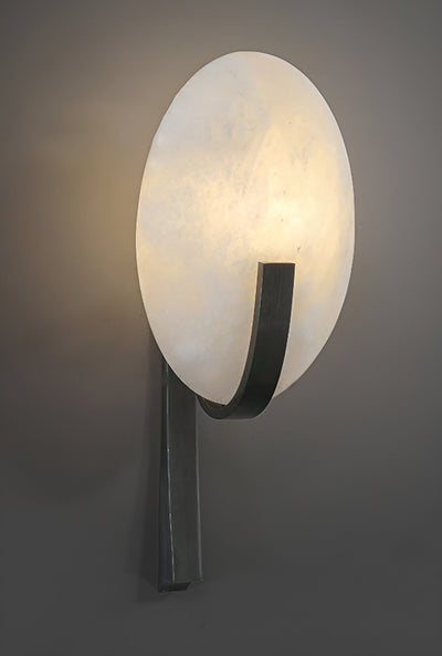 Avey Modern Alabaster Plug Wall Lamp