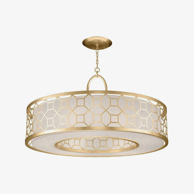 Arshaor Premium Elegance Round Copper Glass Pendant light