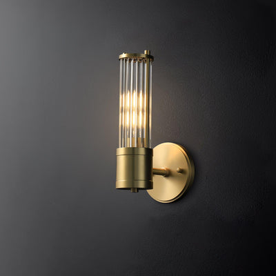 Vevenisra Nordic Art Cylinder Glass Wall Light