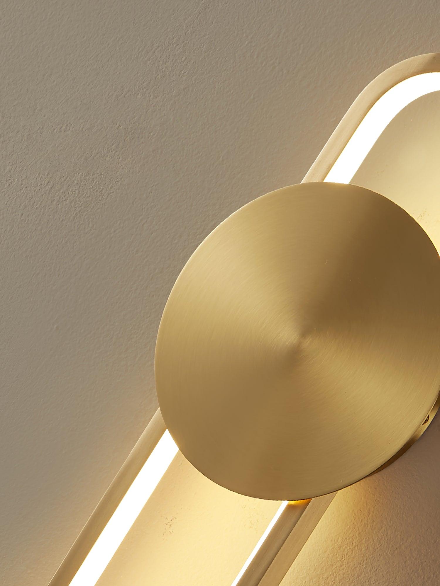 Orieniella Modern Minimalist Brass Wall Lamp
