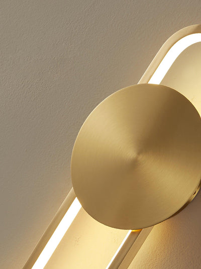 Orieniella Modern Minimalist Brass Wall Lamp
