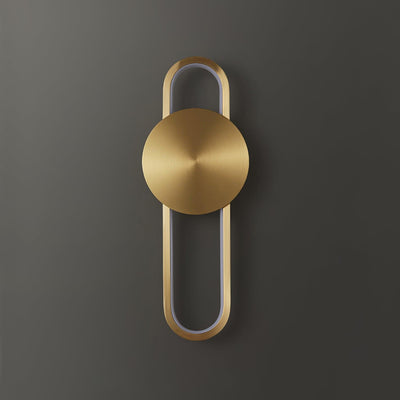 Orieniella Modern Minimalist Brass Wall Lamp