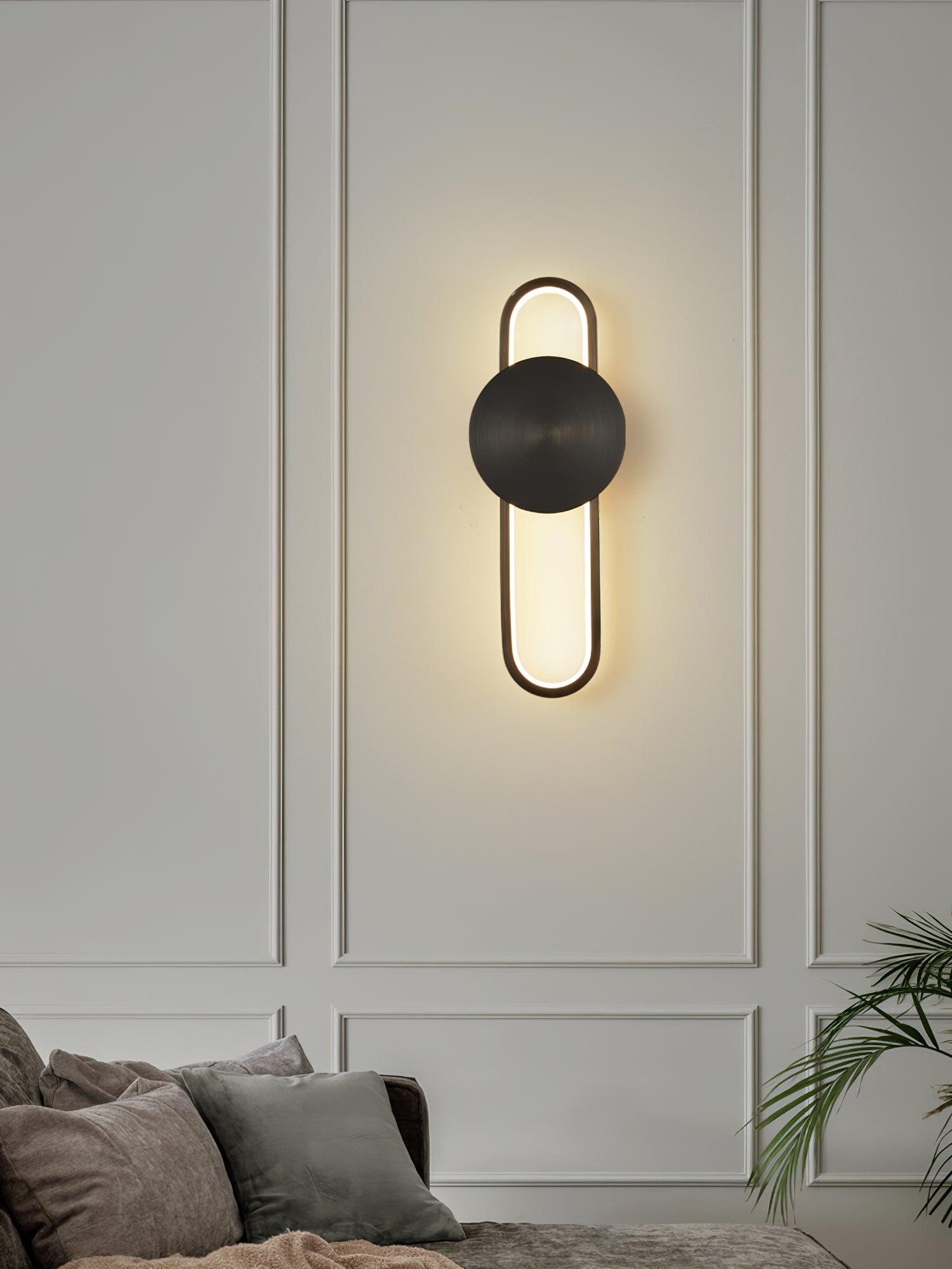 Orieniella Modern Minimalist Brass Wall Lamp
